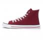 Preview: Ethletic Sneaker vegan HiCut Collection 19 - Farbe true blood / white aus Bio-Baumwolle