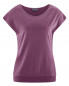 Preview: HempAge Hanf Yoga T-Shirt - Farbe purple aus Hanf und Bio-Baumwolle