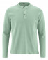 Preview: HempAge Hanf Langarm Shirt - Farbe menta aus Hanf und Bio-Baumwolle