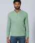 Preview: HempAge Hanf Langarm Shirt - Farbe menta aus Hanf und Bio-Baumwolle