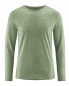 Preview: HempAge Hanf Langarmshirt - Farbe cactus aus Bio-Baumwolle und Hanf