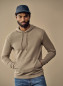 Preview: HempAge Hanf Hoodie - Farbe grit aus Hanf und Bio-Baumwolle