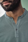 Preview: HempAge Hanf Langarm Shirt - Farbe titan aus Hanf und Bio-Baumwolle