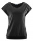 Preview: HempAge Hanf Yoga T-Shirt - Farbe black aus Hanf und Bio-Baumwolle