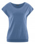 Preview: HempAge Hanf Yoga T-Shirt - Farbe blueberry aus Hanf und Bio-Baumwolle