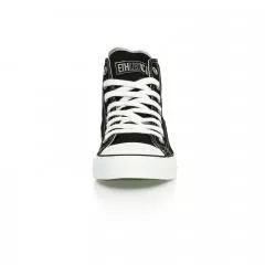 Ethletic Sneaker vegan HiCut Classic - Farbe jet black / white aus Bio-Baumwolle