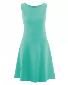 HempAge Hanf Kleid - Farbe jade aus Hanf und Bio-Baumwolle