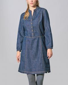 HempAge Hanf Kleid - Farbe indigo aus Hanf und Bio-Baumwolle