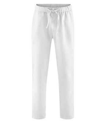 HempAge Hanf Freizeithose - Farbe white aus 100% Hanf