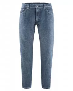 HempAge Herren 5-pocket Hanf Jeans - Farbe rinse aus Hanf und Bio-Baumwolle