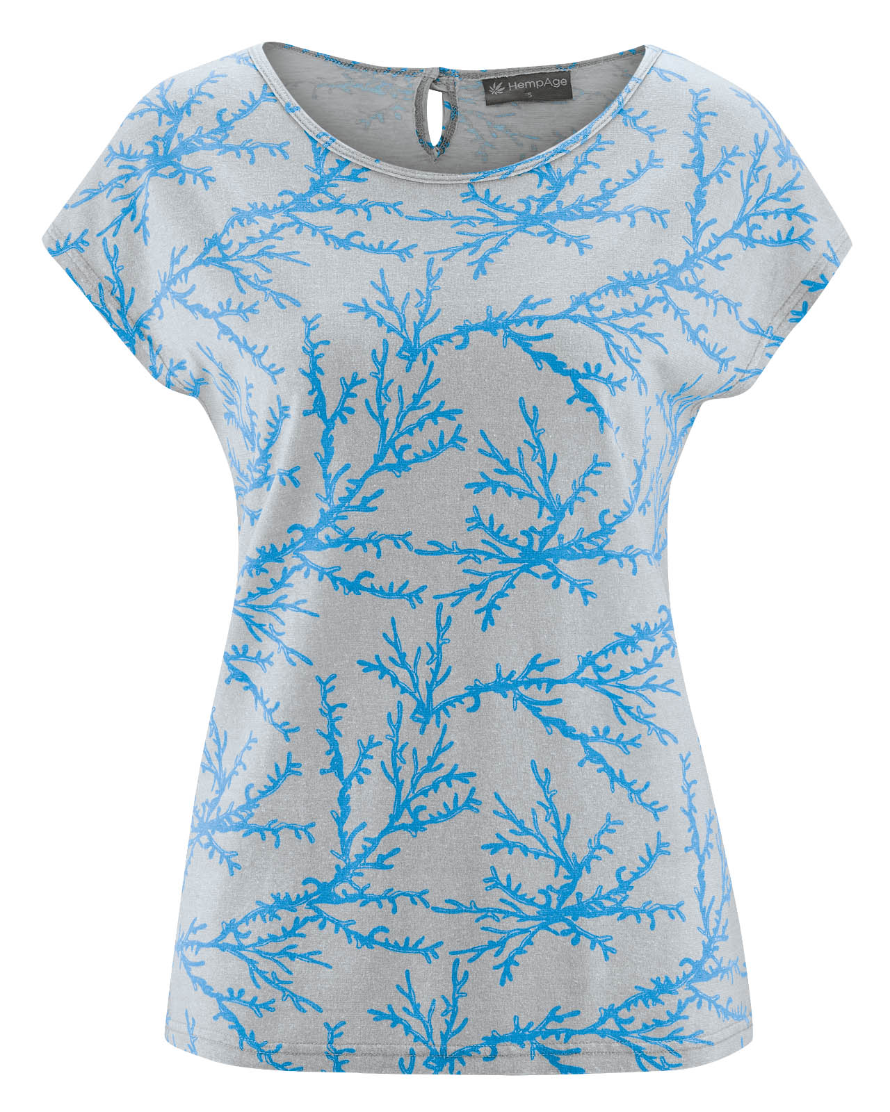HempAge Damen Hanf Korallen T-Shirt kaufen topaz
