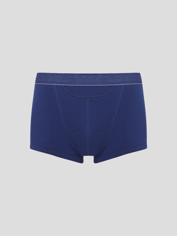 Hanf klassische Boxer Shorts - Farbe marine blue aus Hanf und Bio-Baumwolle