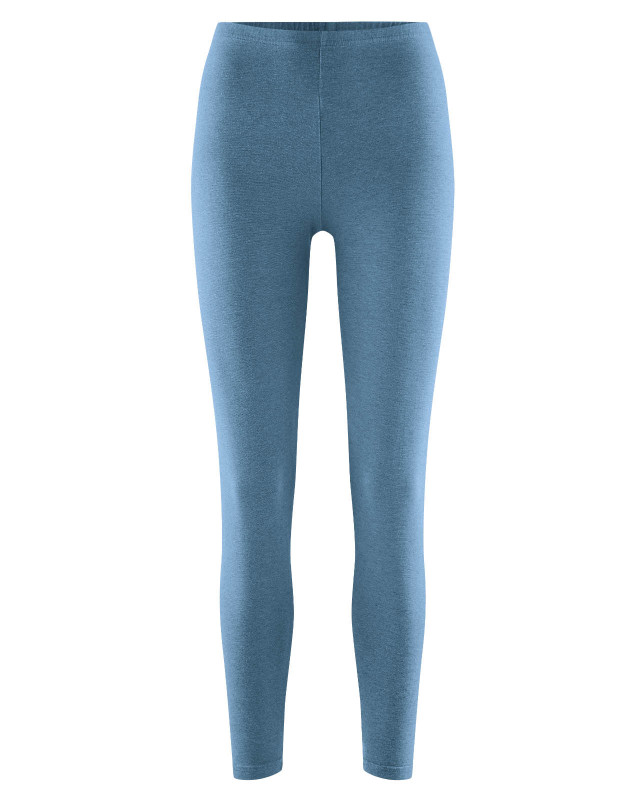 HempAge Hanf Leggings - Farbe blueberry aus Bio-Baumwolle, Hanf und Yak