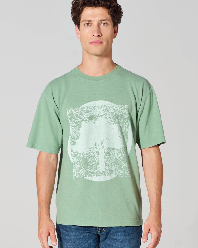 HempAge Hanf T-Shirt - Farbe menta aus Hanf und Bio-Baumwolle