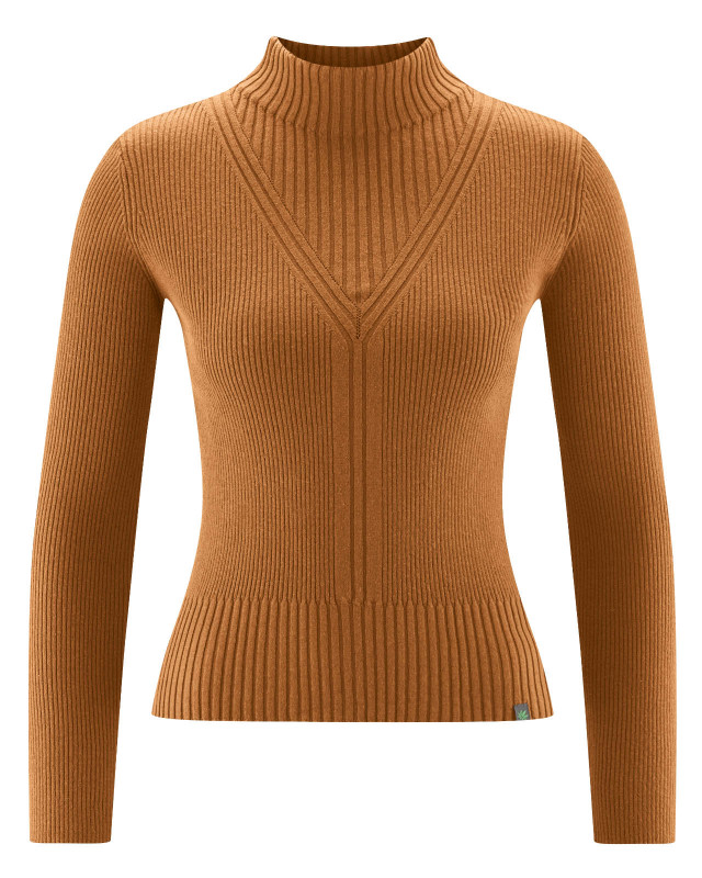 HempAge Hanf Pullover - Farbe almond aus Hanf und Bio-Baumwolle