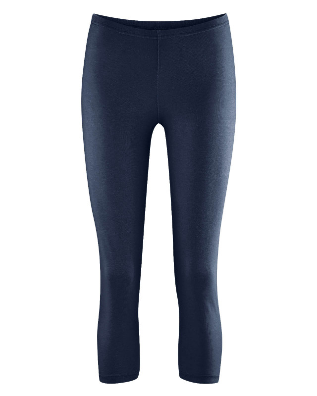 HempAge Hanf Leggings 7/8 - Farbe navy aus Hanf und Bio-Baumwolle