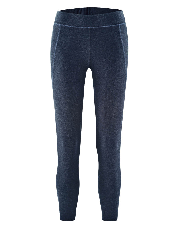 HempAge Hanf Yoga Leggins - Farbe navy aus Bio-Baumwolle und Hanf