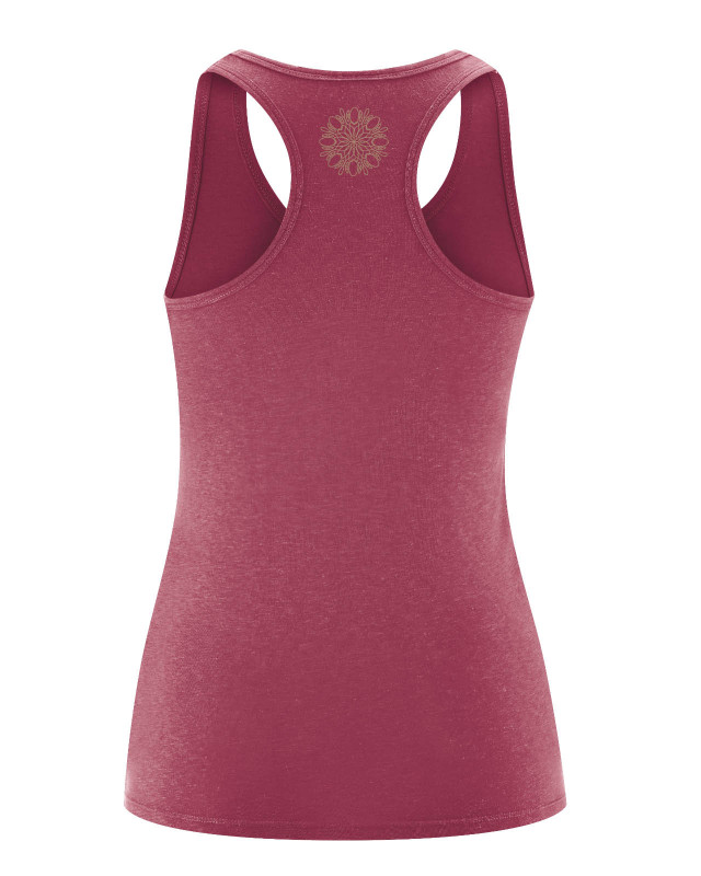 HempAge Hanf Yoga Top - Farbe tinto aus Bio-Baumwolle und Hanf