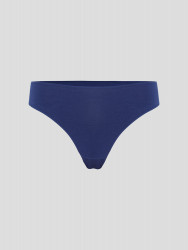 Hanf Damen klassischer Slip (nahtlos) - Farbe marine blue aus Hanf und Bio-Baumwolle