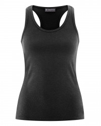 HempAge Hanf Yoga Top - Farbe black aus Bio-Baumwolle und Hanf